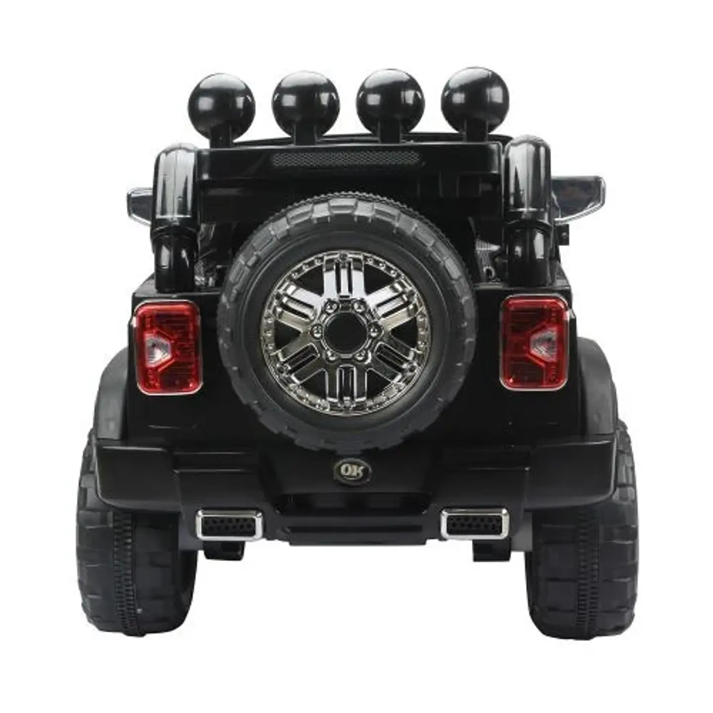 JEEP WRANGLER STYLE 12V GOKIDS NEGRO 4