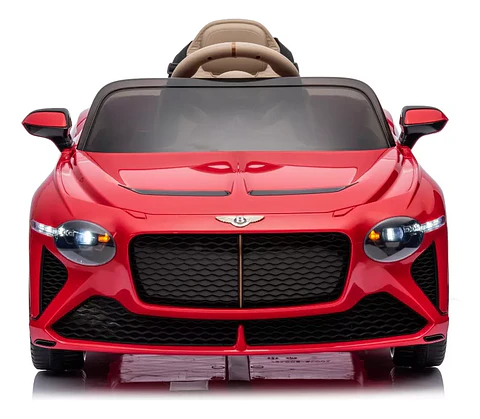 AUTO A BATERÍA BENTLEY BACALAR ROJO + LICENCIA - KIDSCOOL - BJJA1008-RJ