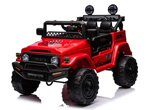 JEEP A BATERIA KIDSCOOL TOYOTA FJ CRUSIER ROJO 12V