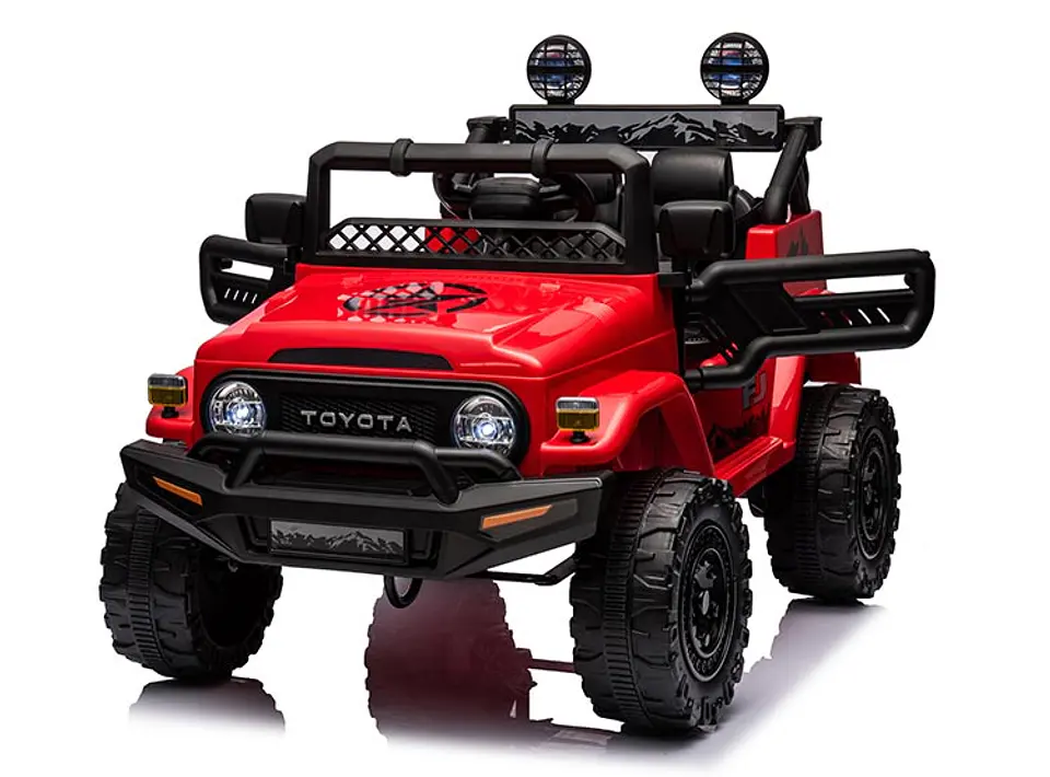 JEEP A BATERIA KIDSCOOL TOYOTA FJ CRUSIER ROJO 12V 4