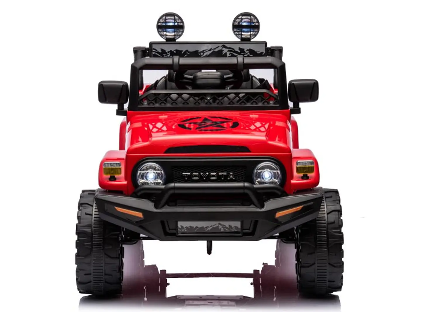 JEEP A BATERIA KIDSCOOL TOYOTA FJ CRUSIER ROJO 12V 5