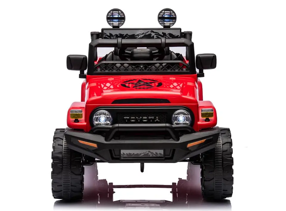 JEEP A BATERIA KIDSCOOL TOYOTA FJ CRUSIER ROJO 12V 5