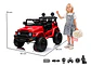JEEP A BATERIA KIDSCOOL TOYOTA FJ CRUSIER ROJO 12V - Miniatura 6