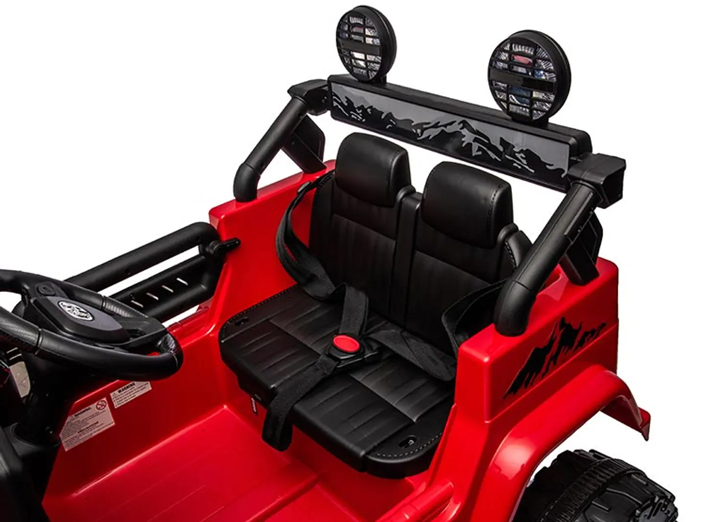 JEEP A BATERIA KIDSCOOL TOYOTA FJ CRUSIER ROJO 12V 7