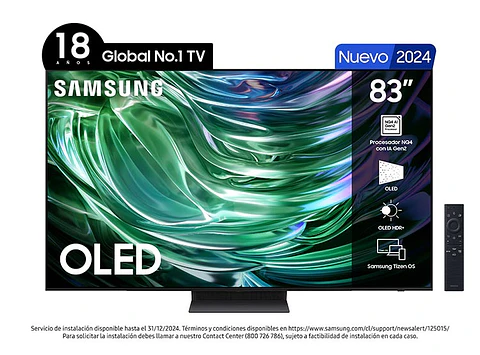 TELEVISOR SMART TV SAMSUNG 4K UHD 83" QN83S90DAEXZS