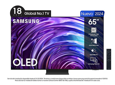 SMART TV SAMSUNG OLED UHD 4K 65" QN65S95DAGXZS