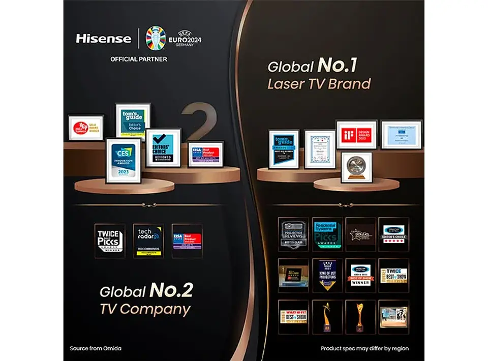 SMART TV HISENSE QLED 4K UHD 100” 100U7N 9