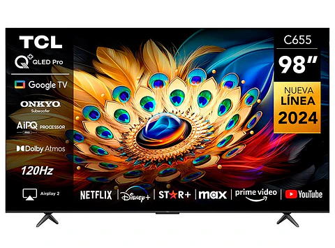 SMART TV TCL QLED UHD 4K 98" 98C655