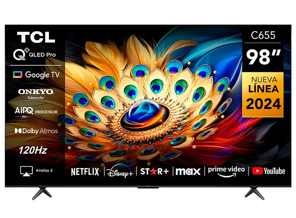 SMART TV TCL QLED UHD 4K 98