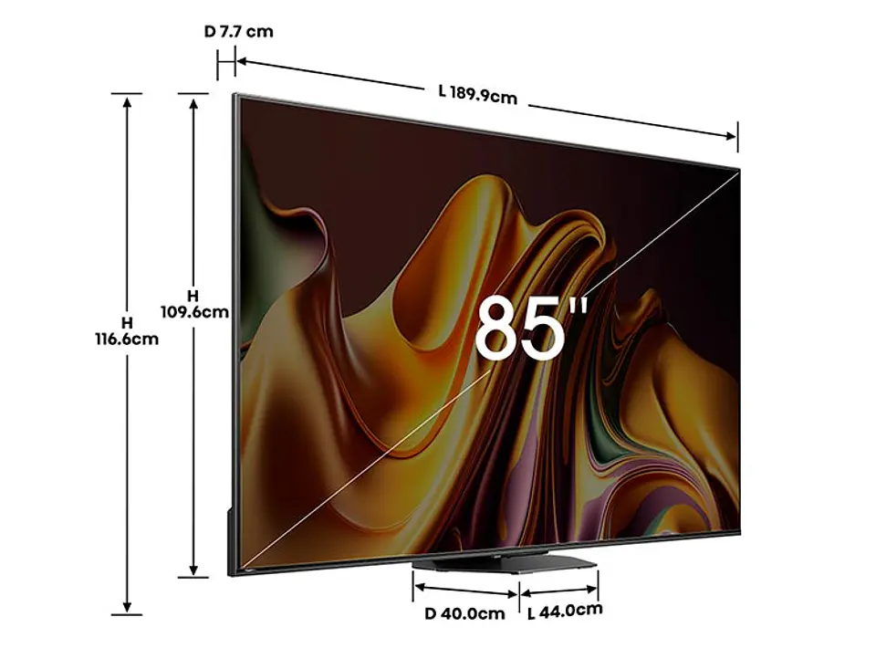 TELEVISOR SMART TV HISENSE MINILED 4K UHD 85”85U8N 2