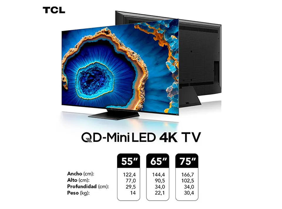  SMART TV TCL MINI LED UHD 4K 75