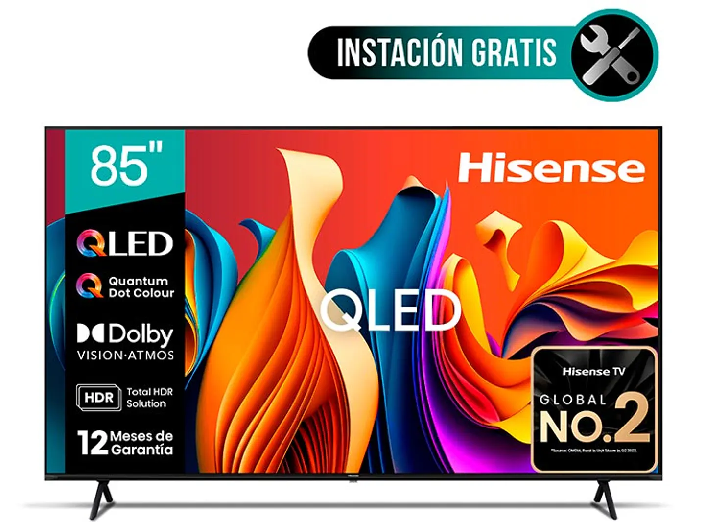 SMART TV HISENSE QLED UHD 4K 85