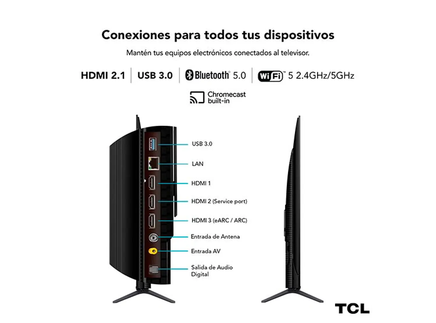 SMART TV TCL QLED UHD 4K 85
