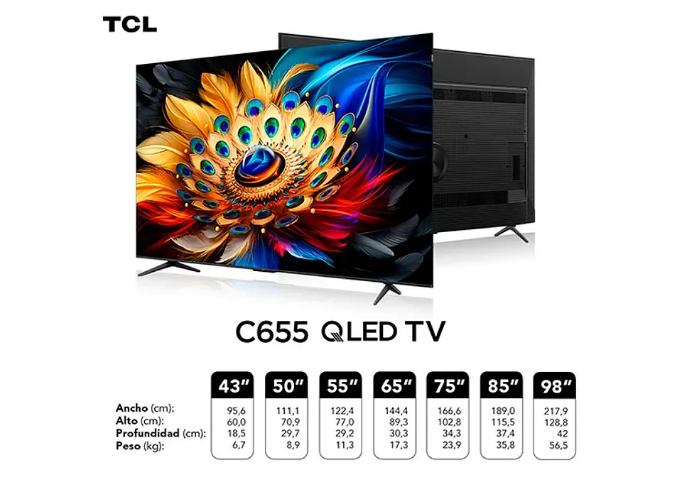 SMART TV TCL QLED UHD 4K 85