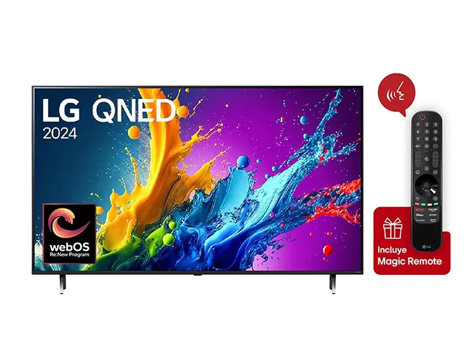  SMART TV LG LED 4K UHD 65” 65QNED80TSA 1