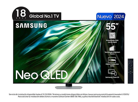 SMART TV SAMSUNG NEO QLED UHD 4K 55" QN55QN90DAGXZS