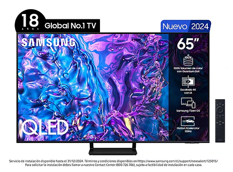 SMART TV SAMSUNG QLED UHD 4K 65" Q70D