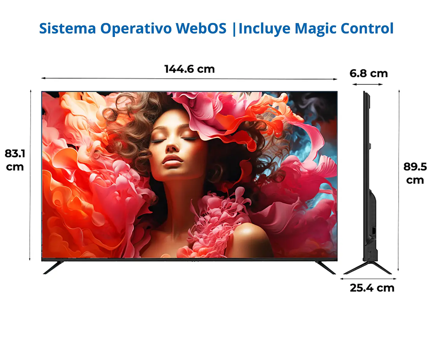 SMART TV DAEWOO LED 4K UHD 65