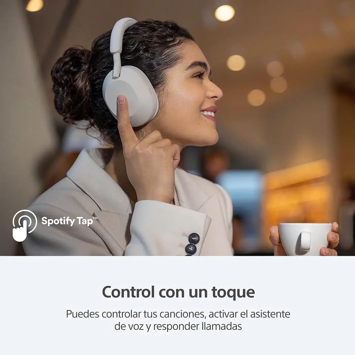 AUDÍFONOS SONY WH-1000XM5 NOISE CANCELLING BLUETOOTH NEGRO 8