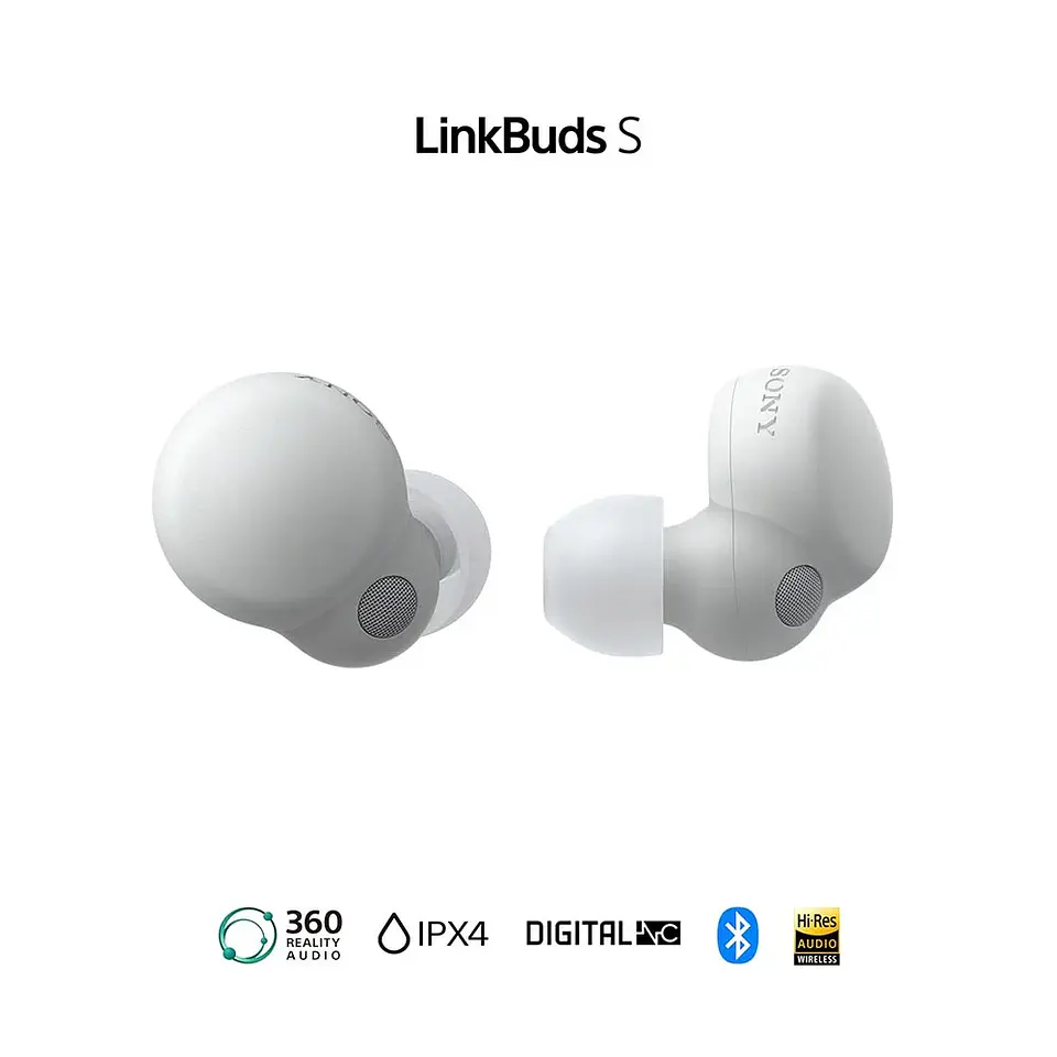AUDÍFONOS SONY TRUE WIRELESS WF-LS900NW LINKBUDS BLUETOOTH BLANCO 1