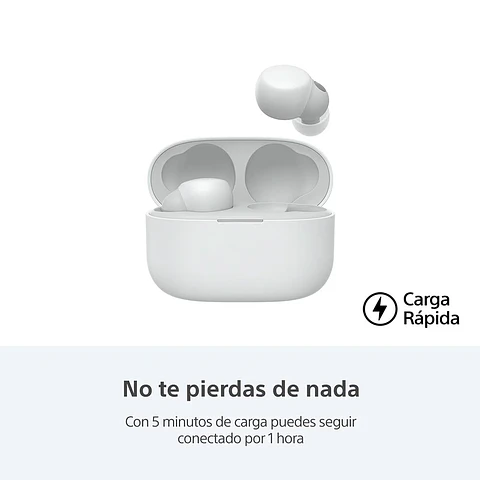 AUDÍFONOS SONY TRUE WIRELESS WF-LS900NW LINKBUDS BLUETOOTH BLANCO