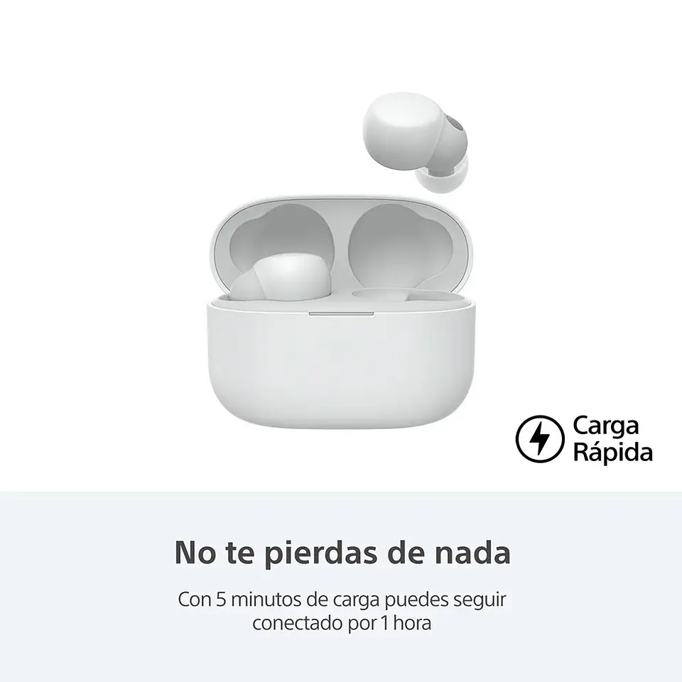 AUDÍFONOS SONY TRUE WIRELESS WF-LS900NW LINKBUDS BLUETOOTH BLANCO 2
