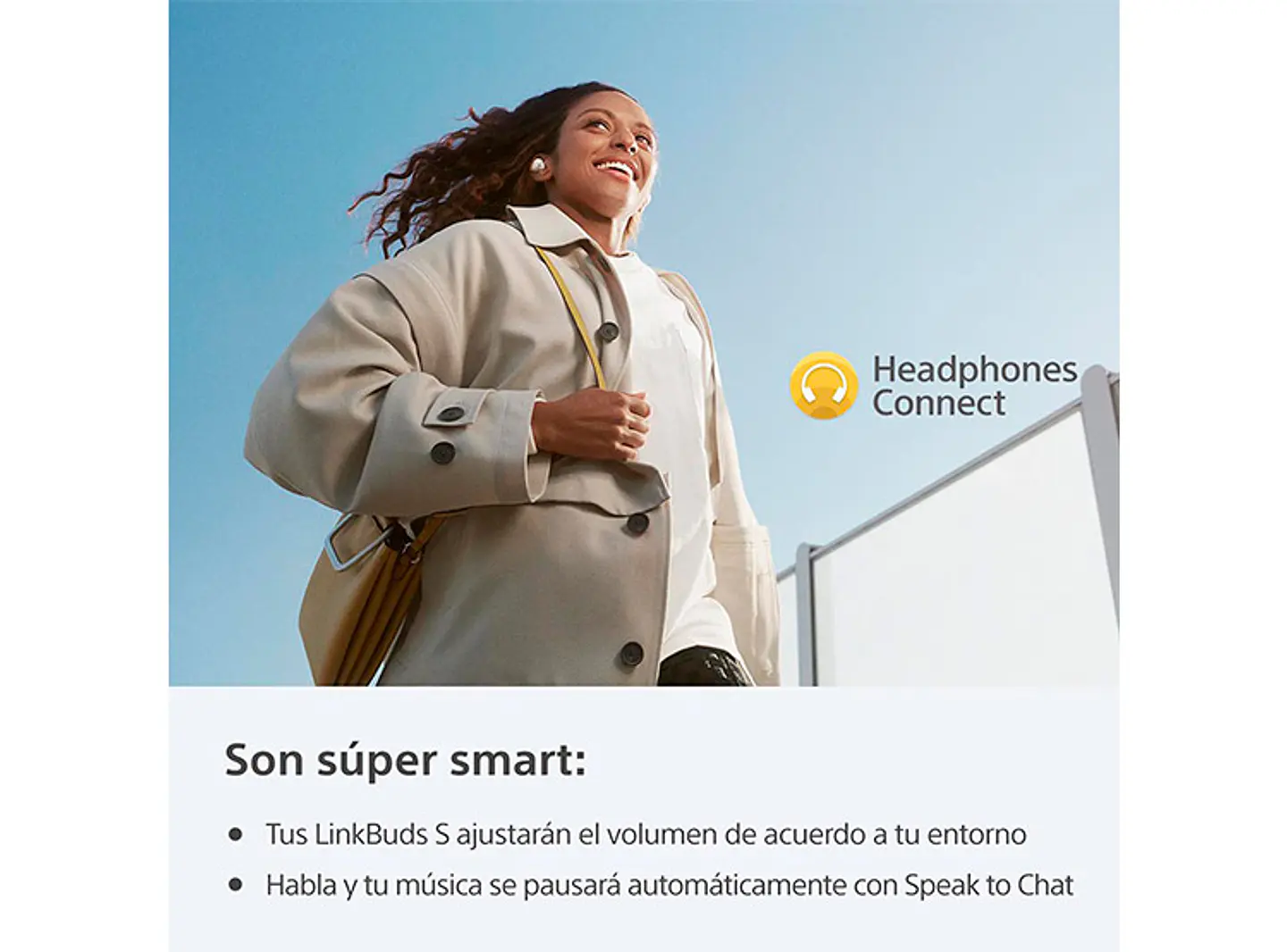 AUDÍFONOS SONY LINKBUDS S WFLS900N BLANCO 5