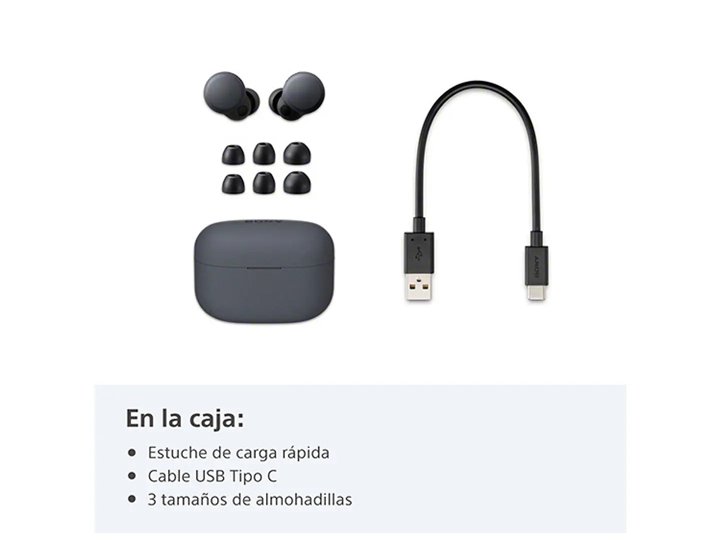 AUDÍFONOS SONY LINKBUDS S WFLS900N BLANCO 6