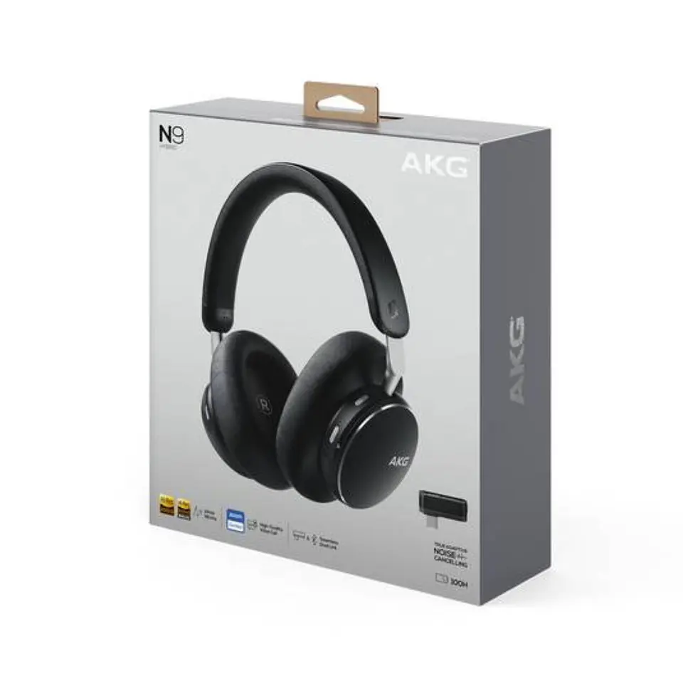 AURICULARES OVER-EAR INALÁMBRICO AKG N9 HYBRID NEGRO 5