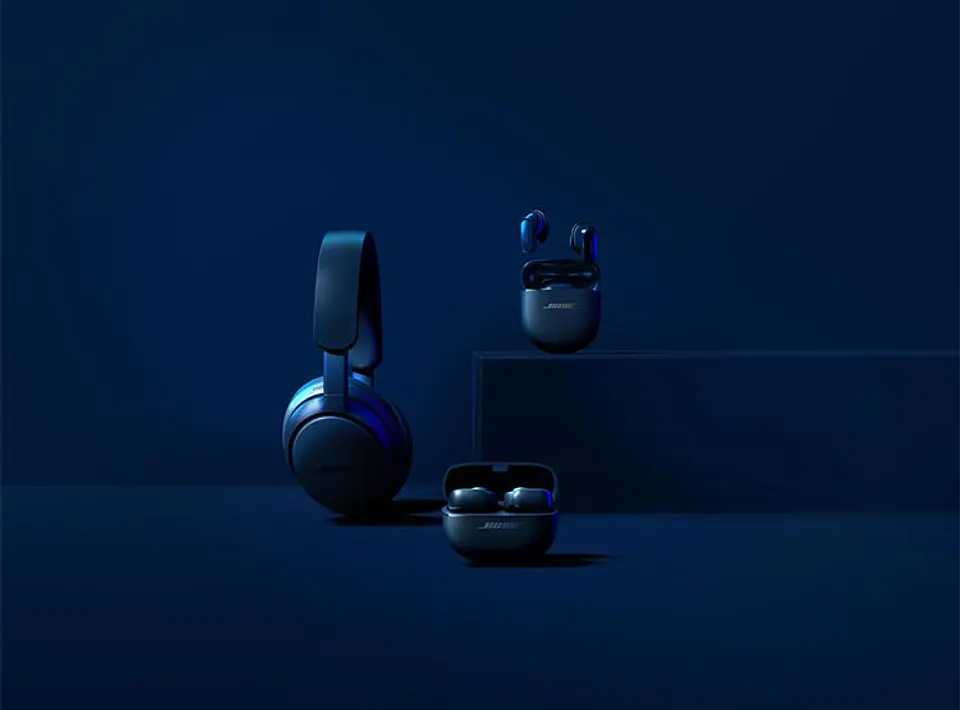 AUDÍFONOS BOSE HEADPHONE QUIETCOMFORT ULTRA CON REDUCCIÓN DE RUIDO BLUETHOOTH AZUL 7