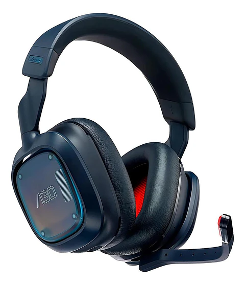 AUDIFONO GAMER LOGITECH ASTRO A30 INALAMBRICO COLOR AZUL MARINO PARA MULTIPLES PLATAFORMAS