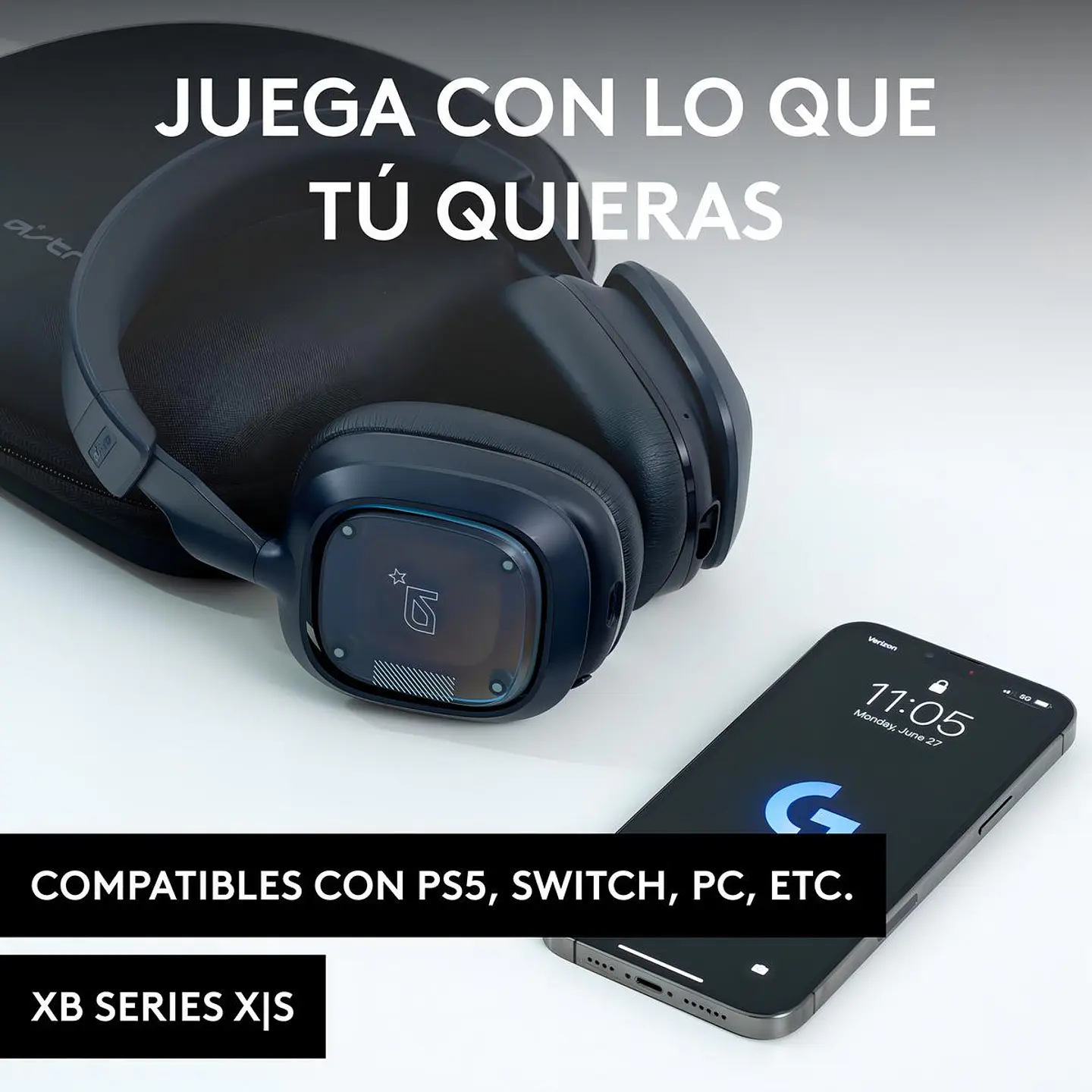 AUDIFONO GAMER LOGITECH ASTRO A30 INALAMBRICO COLOR AZUL MARINO PARA MULTIPLES PLATAFORMAS 3