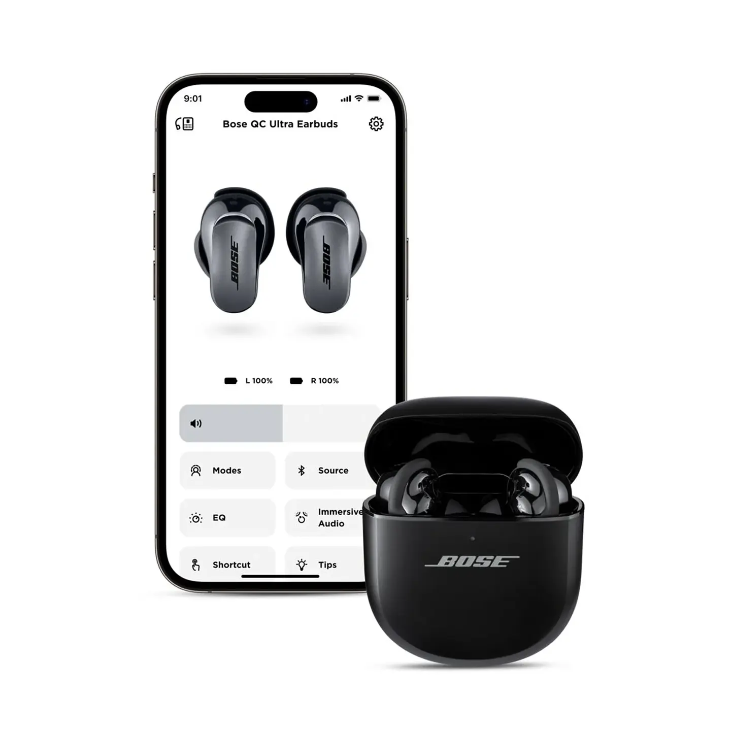 AUDÍFONOS BOSE TRUE WIRELESS QUIET COMFORT ULTRA EARBUDS BLUETOOTH NEGRO 8