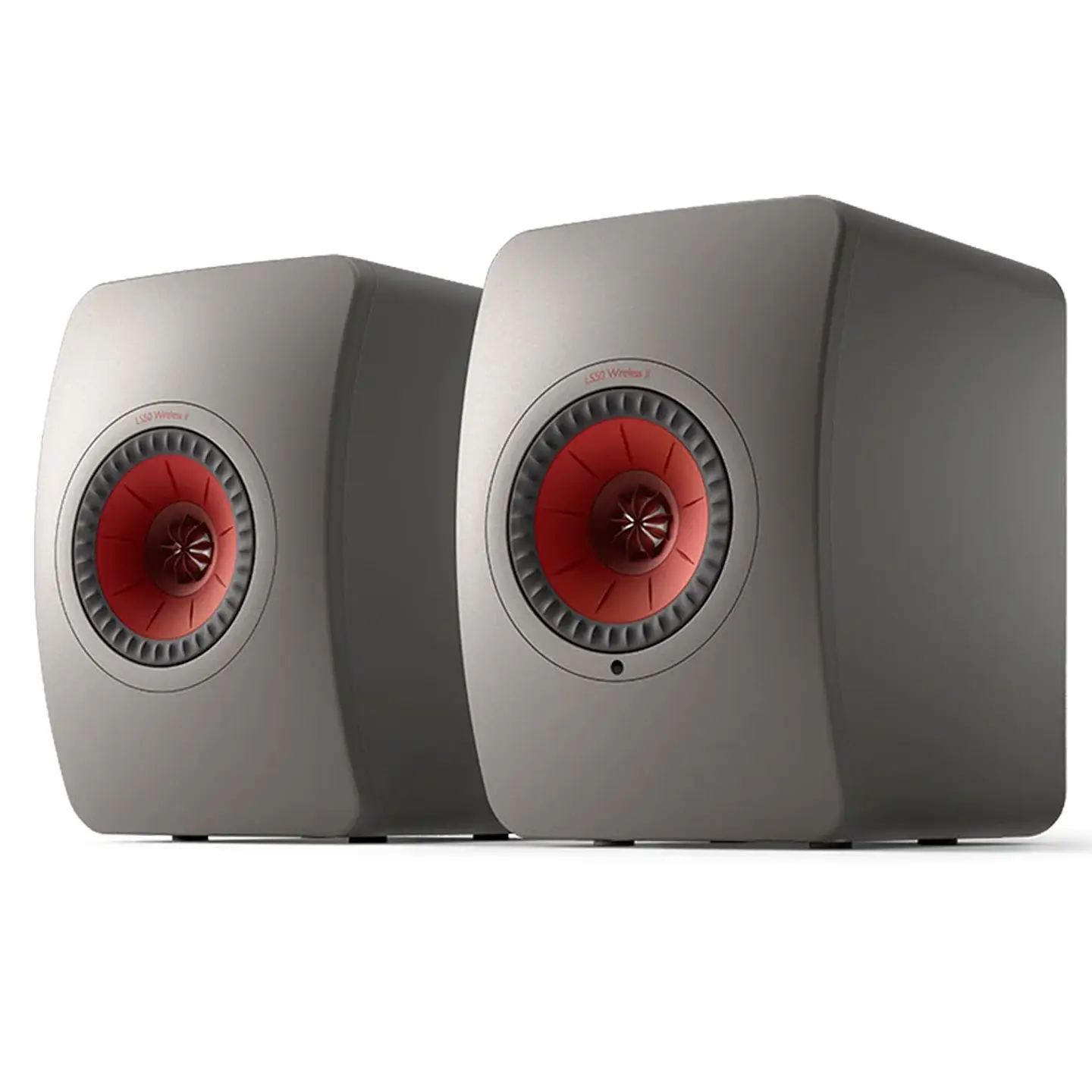 PAR PARLANTES ACTIVOS BOOKSHELF WIRELESS KEF LS-50AII | GRAFITO 1