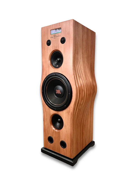 SISTEMA DE AUDIO TORRE EN MADERA NATIVA MODELO STLX1