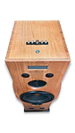 SISTEMA DE AUDIO TORRE EN MADERA NATIVA MODELO STLX1 - Miniatura 3