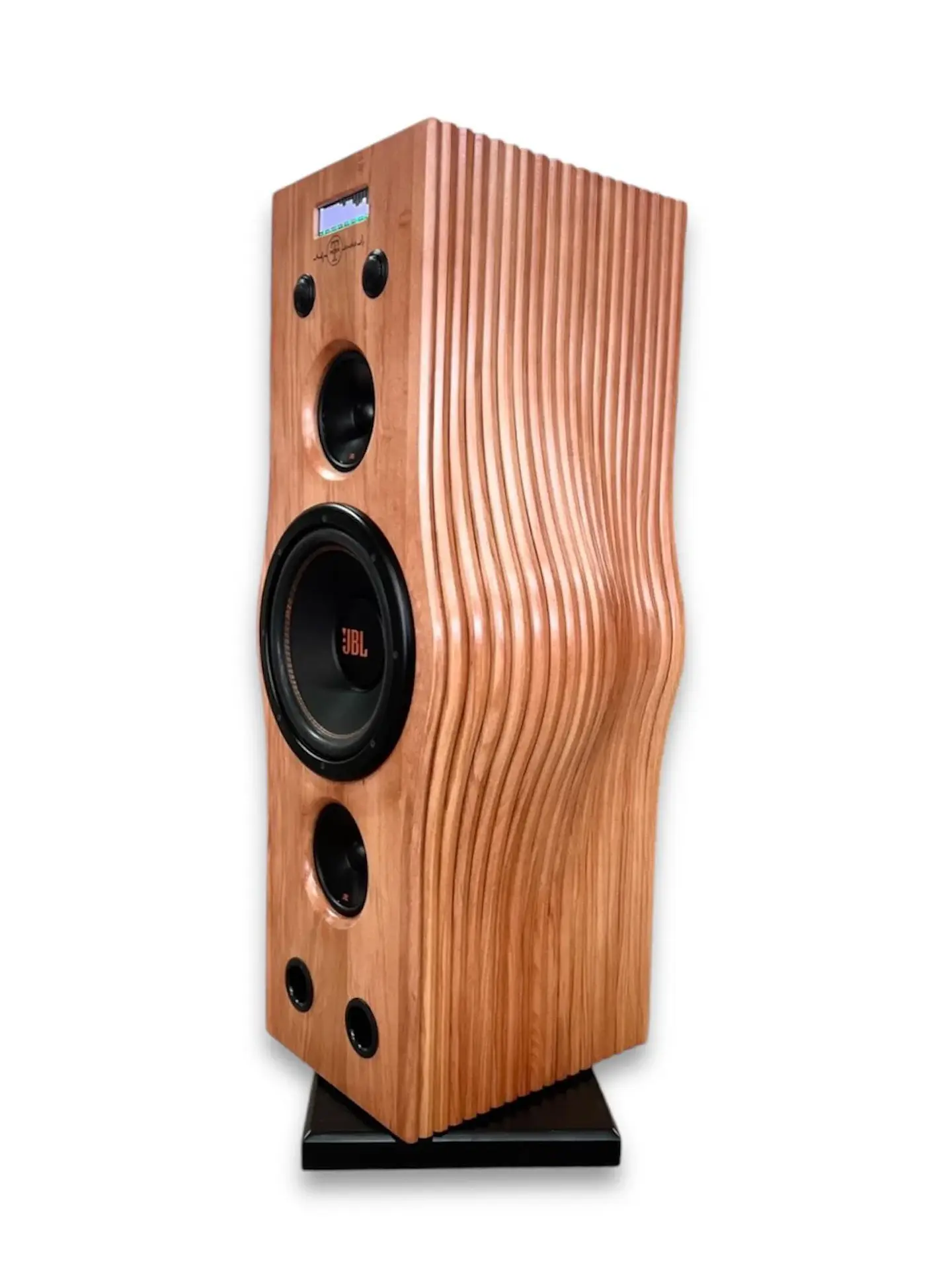 SISTEMA DE AUDIO TORRE EN MADERA NATIVA MODELO STLX1 5