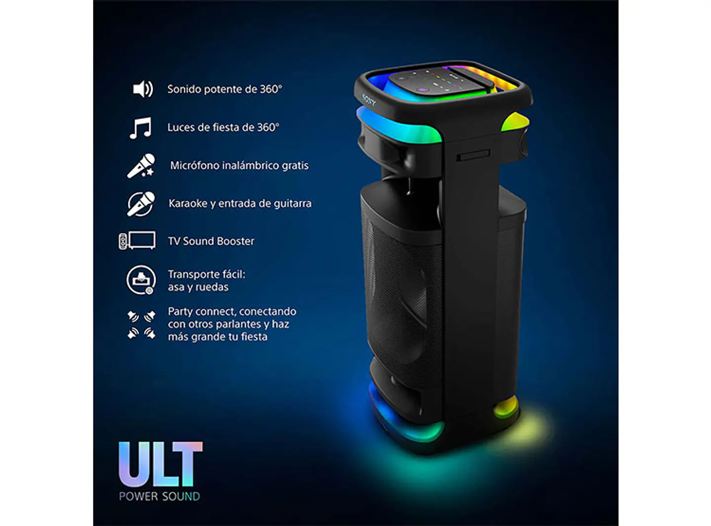 PARLANTE BLUETOOTH SONY ULT TOWER 10 3