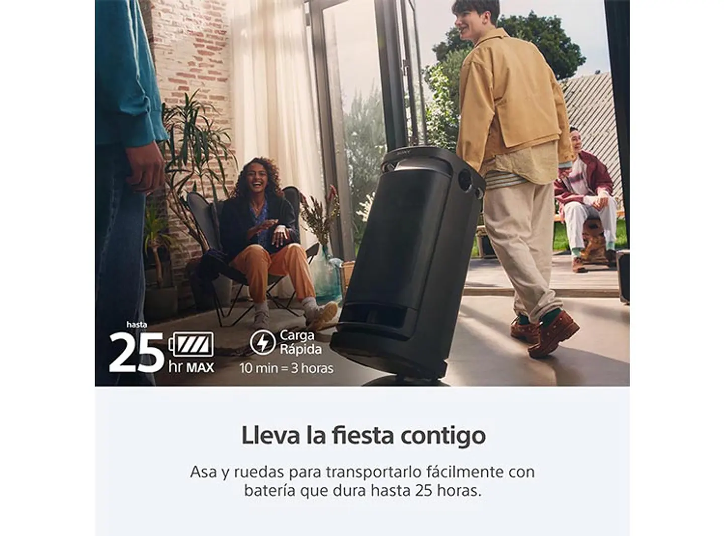 PARLANTE BLUETOOTH SONY SRS-XV900/B SRS-XV900 4