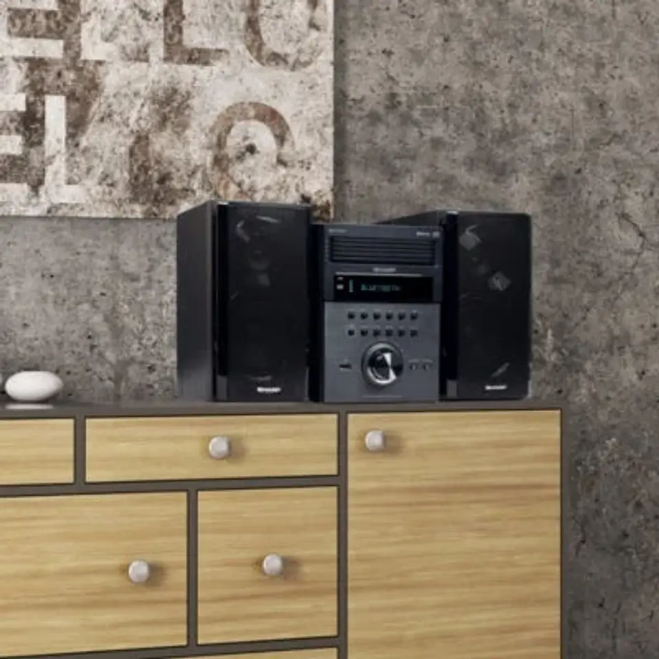 MICROCOMPONENTE SHARP CD-PLAYER 5 DISCO USB BLUETOOTH NFC RADIO AM/FM SH-XL-BH250 5