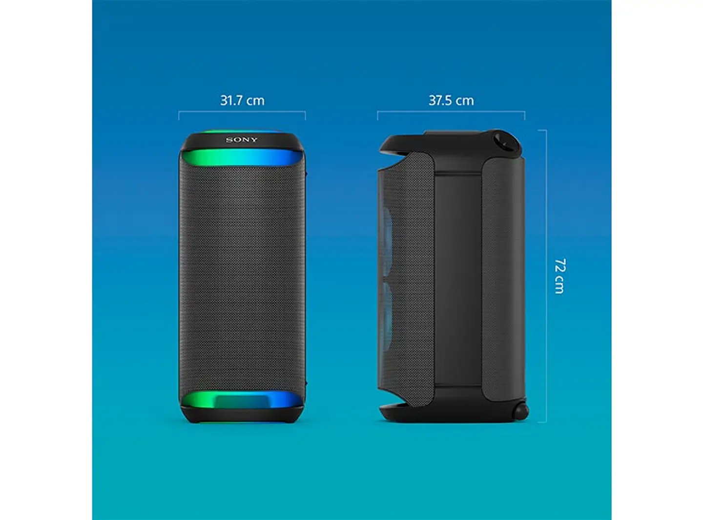 PARLANTE BLUETOOTH SONY SRS-XV800 ALTA POTENCIA 10