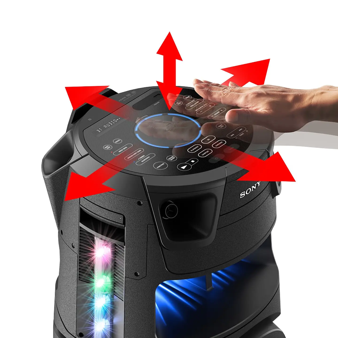 MINICOMPONENTE MHC-V73 SONY 3