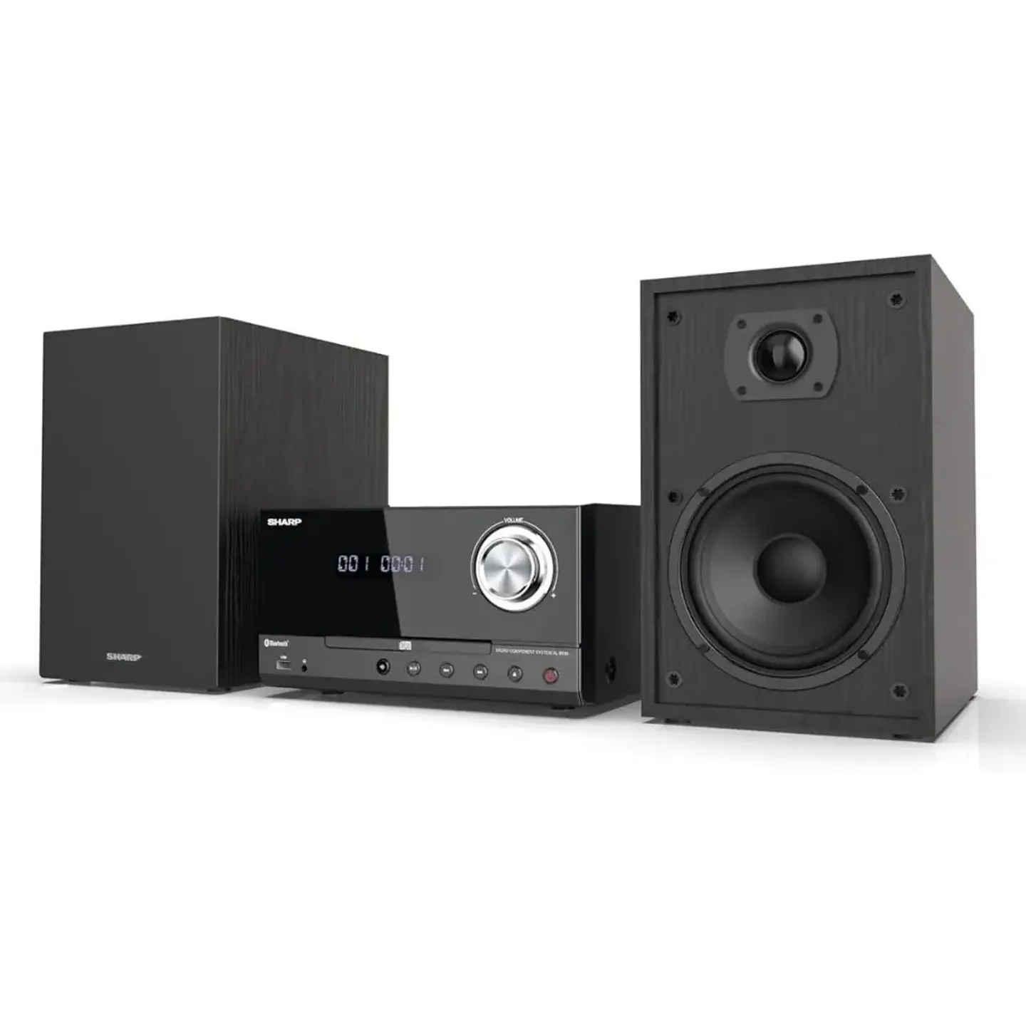 MICROCOMPONENTE SHARP SH-XL-B530 CD-PLAYER USB BLUETOOTH RADIO AM/FM 1