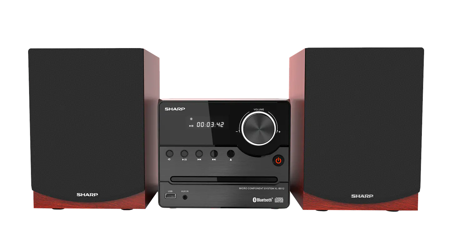 MICROCOMPONENTE SHARP XL-B512 CD-PLAYER USB BLUETOOTH RADIO FM 1