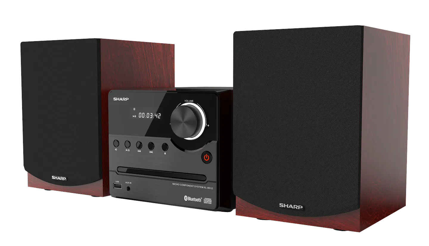 MICROCOMPONENTE SHARP XL-B512 CD-PLAYER USB BLUETOOTH RADIO FM 2