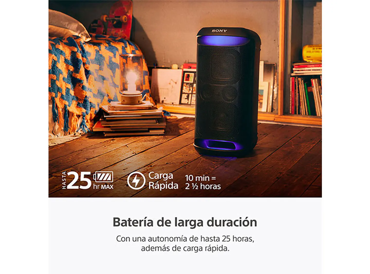 PARLANTE BLUETOOTH SONY SRS-XV500/BCLA9 5