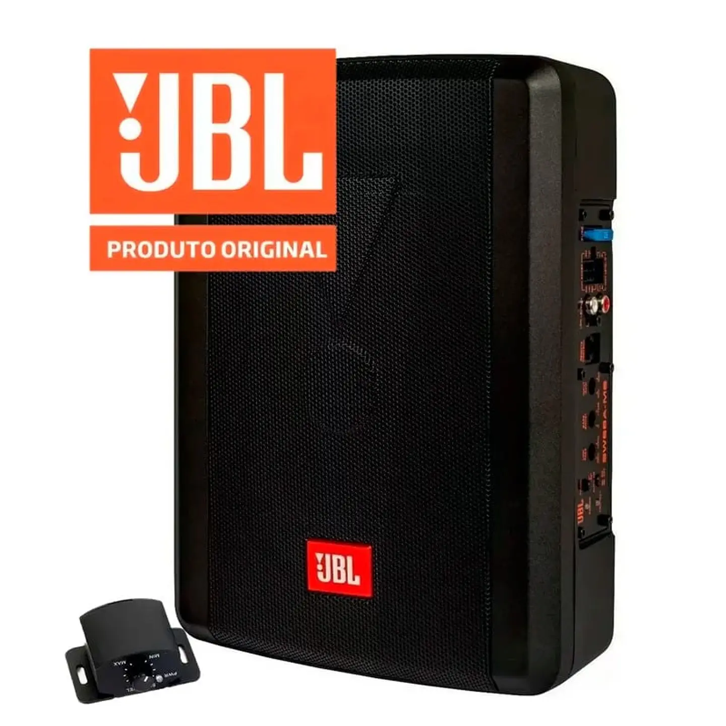SUBWOOFER JBL AUTO AMPLIFICADO PLANO 3