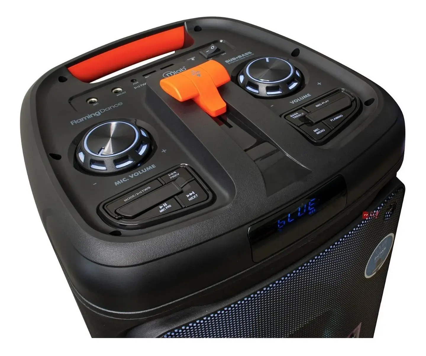 PARLANTE FLAMING DANCE PANTALLA LED CON CONTROL CENTRAL - PS 3