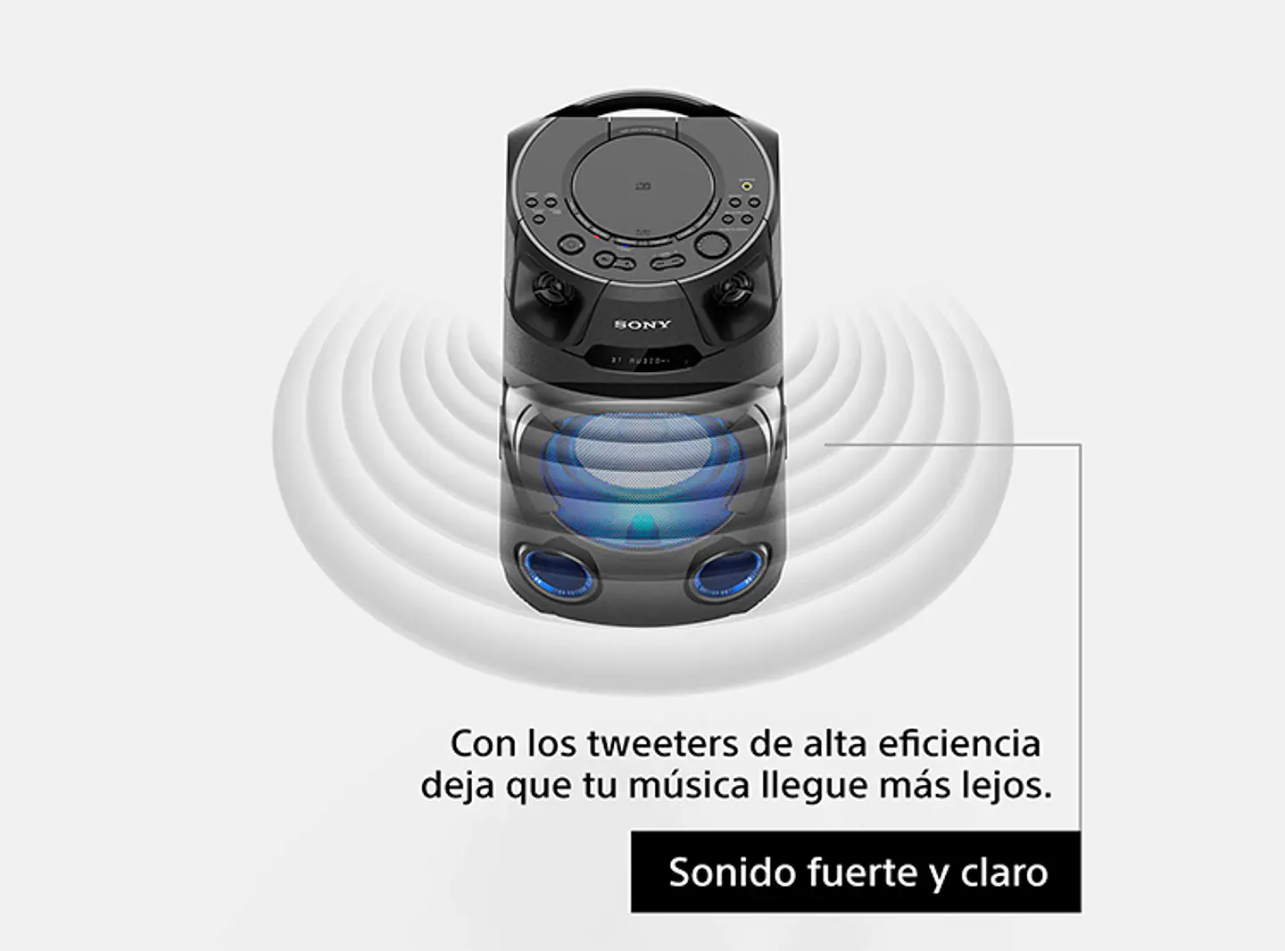 MINICOMPONENTE SONY MHC-V13 3