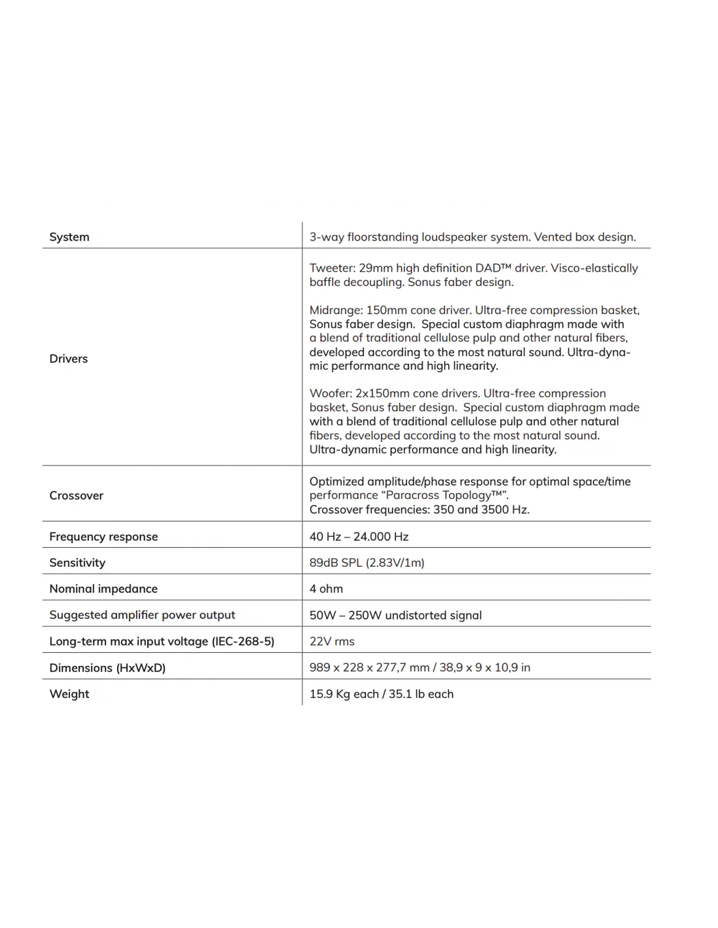 PARLANTE MONITOR SONUS FABER LUMINA I - WENGE 4
